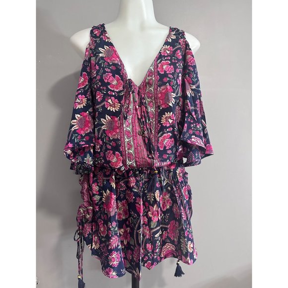 RAGA Pants - Raga Anthropologie NWT  Cold Shoulder Romper S